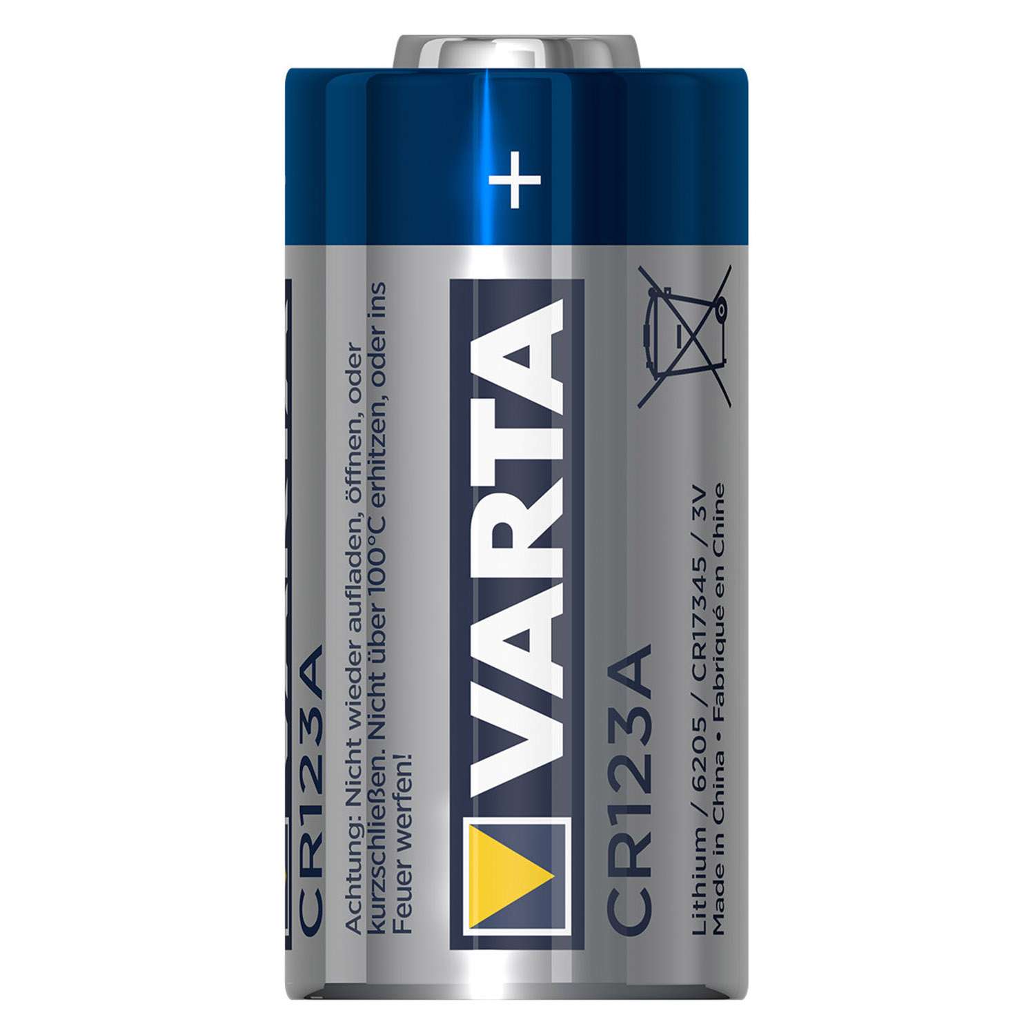 Батарейка Varta CR123A - фото 2