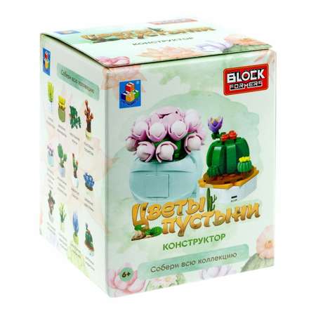 Игрушка- сюрприз Blockformers 1Toy конструктор Цветы пустыни в коробке
