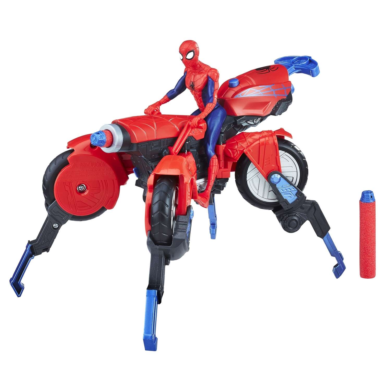 Фигурка Человек-Паук (Spider-man) Человек Паук и транспорт E0593EU4 - фото 1