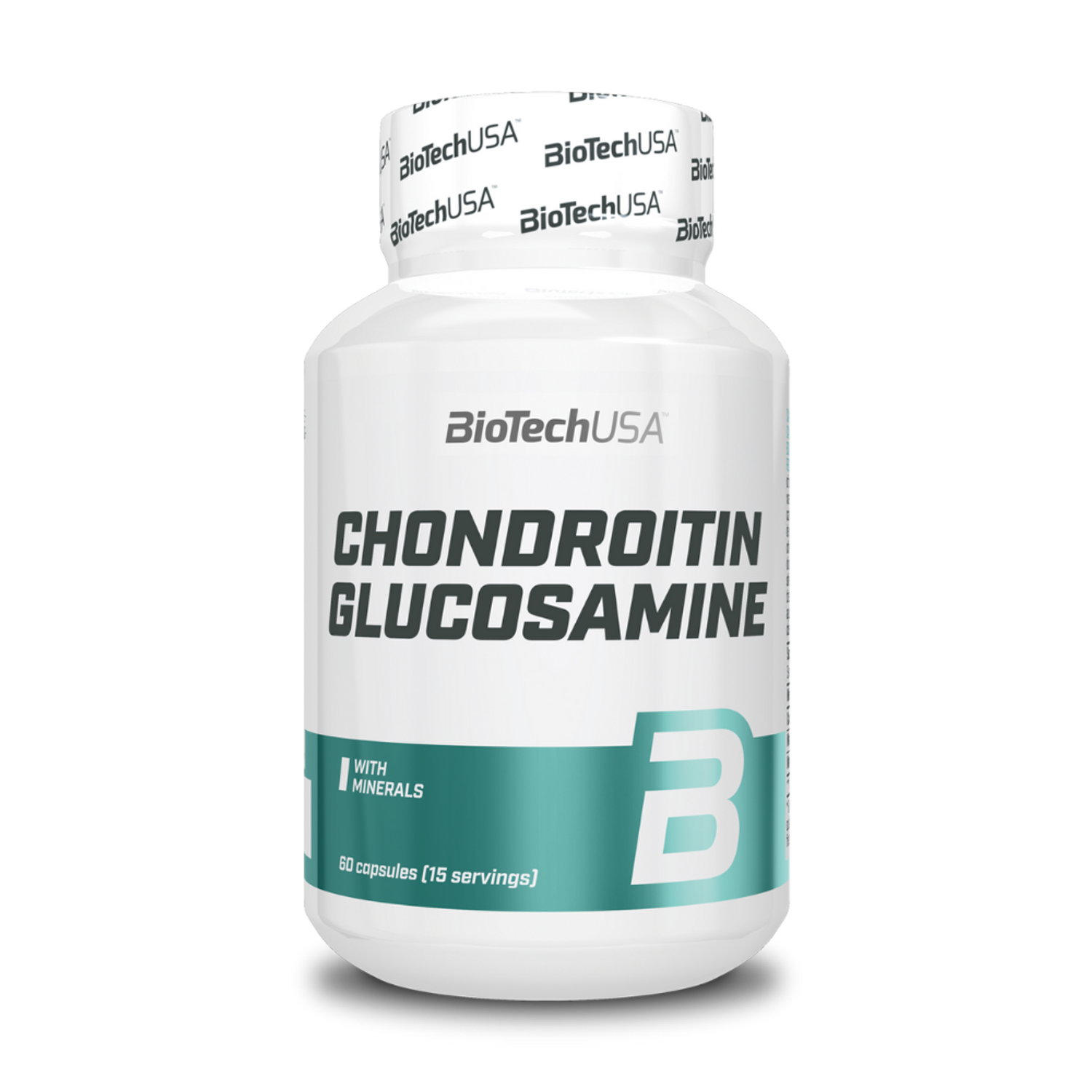 Хондроитин и глюкозамин BiotechUSA Chondroitin Glucosamine 60 капсул - фото 1