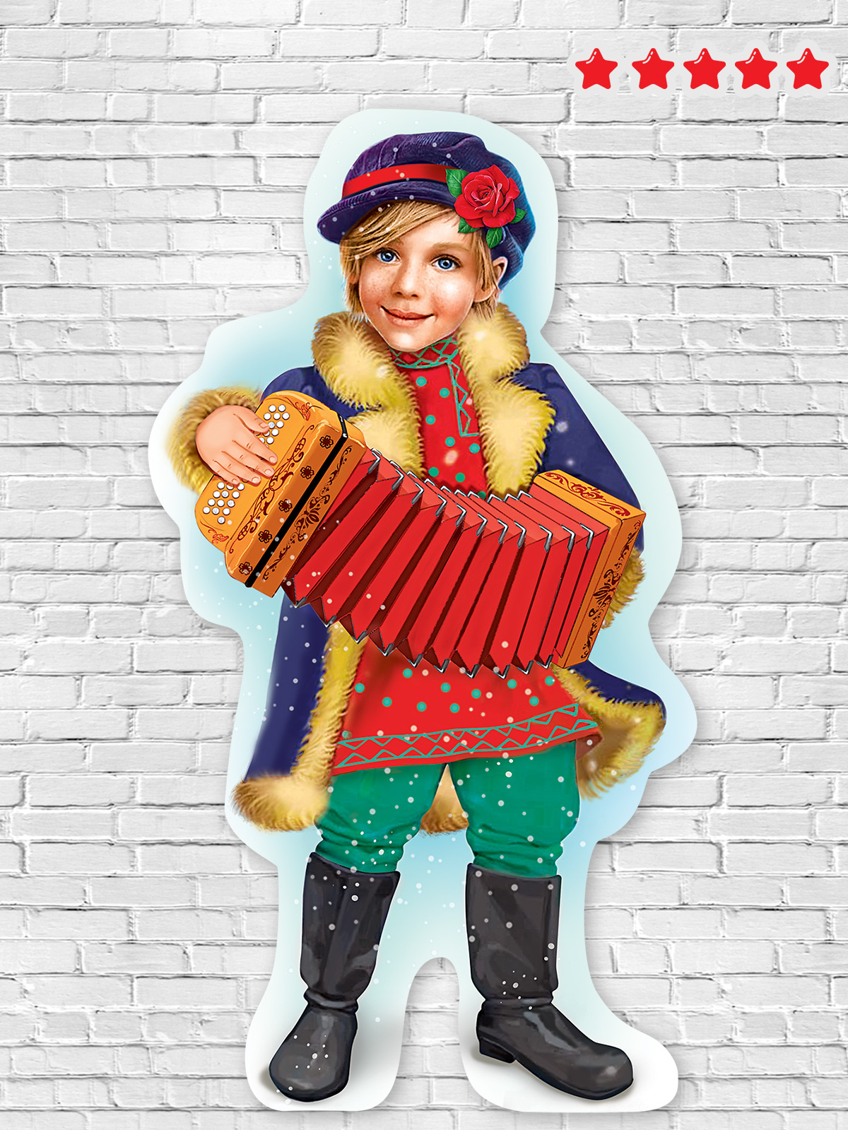 Вырубной плакат Праздник На Масленицу декор на праздник в детский сад - фото 3