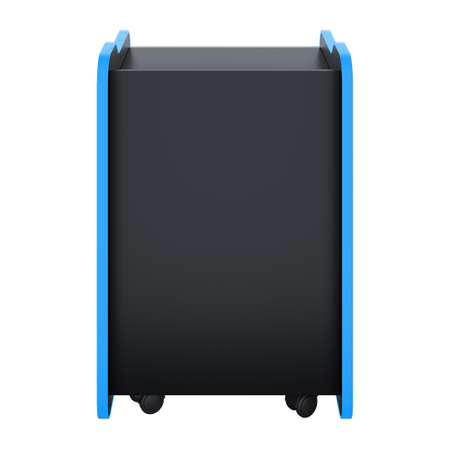 Тумба VMMGAME для игрового компьютерного стола CASE 40 BLACK BLUE