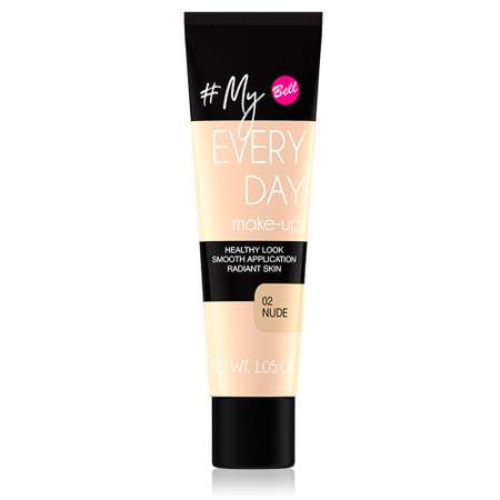 Тональная основа Bell My every day make-up тон 02 с эффектом сияния