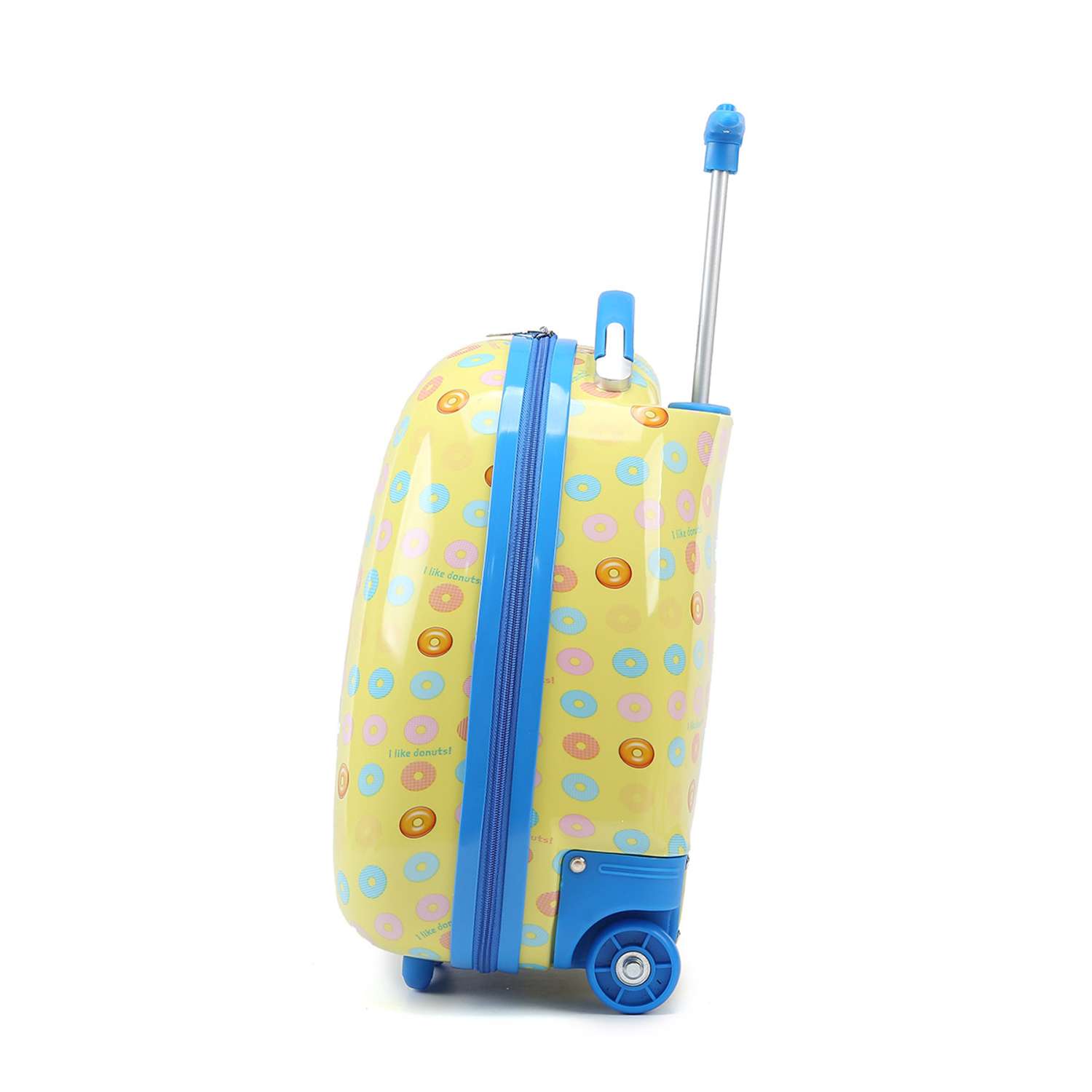 Дорожный комплект LATS Чемодан ручная кладь + дошкольный рюкзак для детей Пончик - фото 20