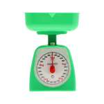 Весы кухонные Luazon Home механические до 5 кг зелёные