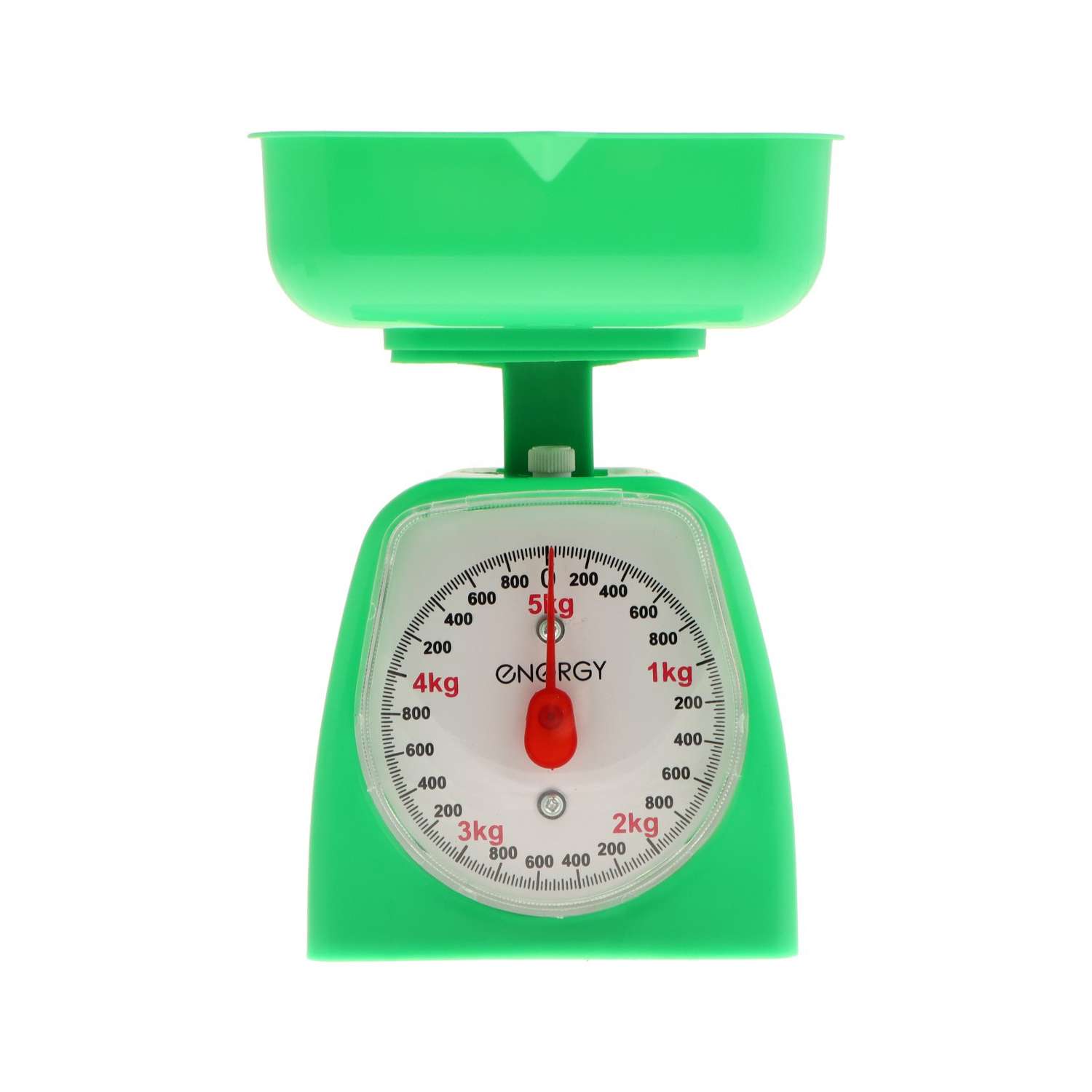 Весы кухонные Luazon Home механические до 5 кг зелёные - фото 1