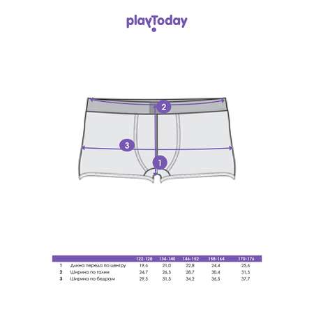 Трусы PlayToday