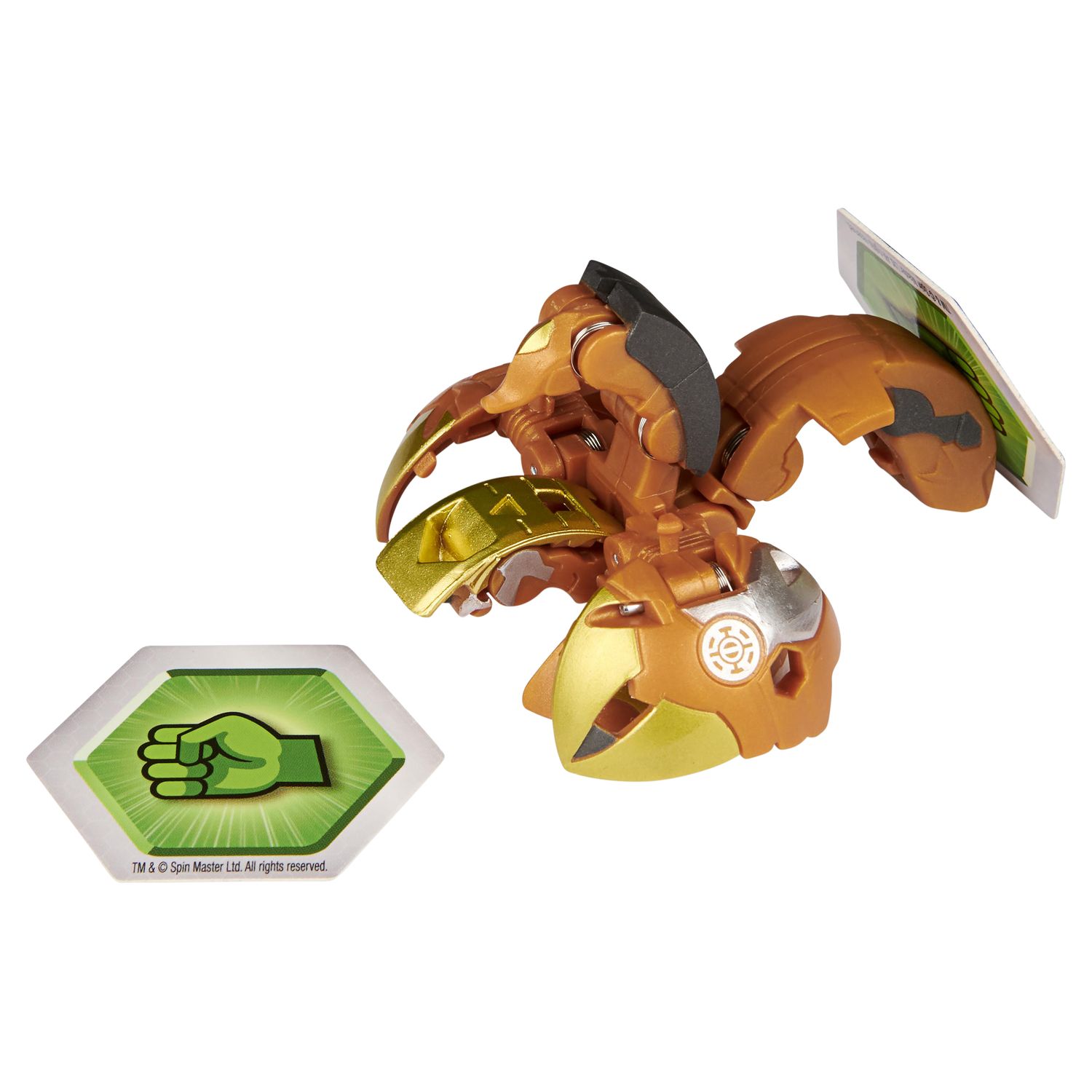 Фигурка-трансформер Bakugan S3 Ультра Ra Gold 6061538/20132904 - фото 3