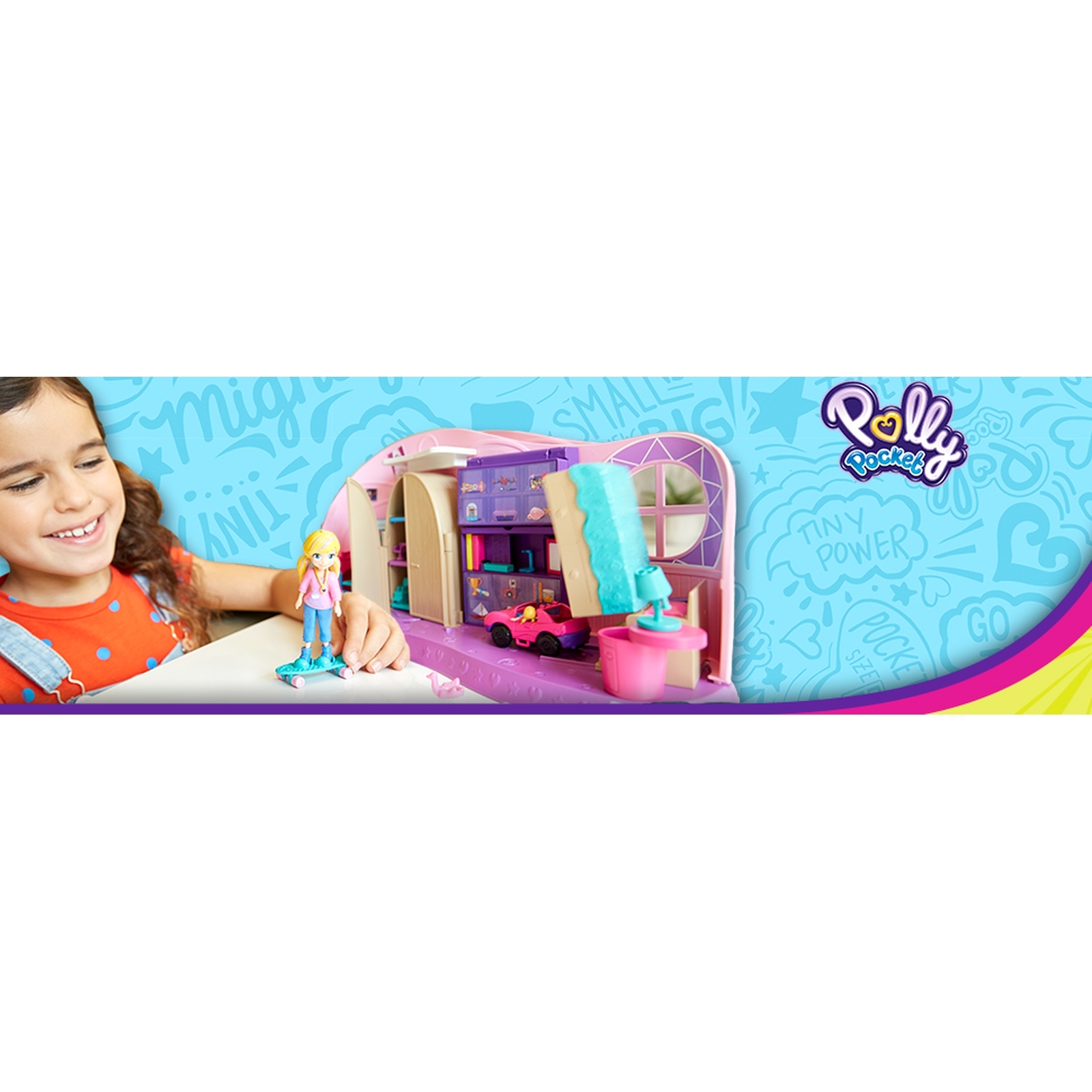 Набор игровой POLLY POCKET Go Tiny Комната FRY98 FRY98 - фото 14