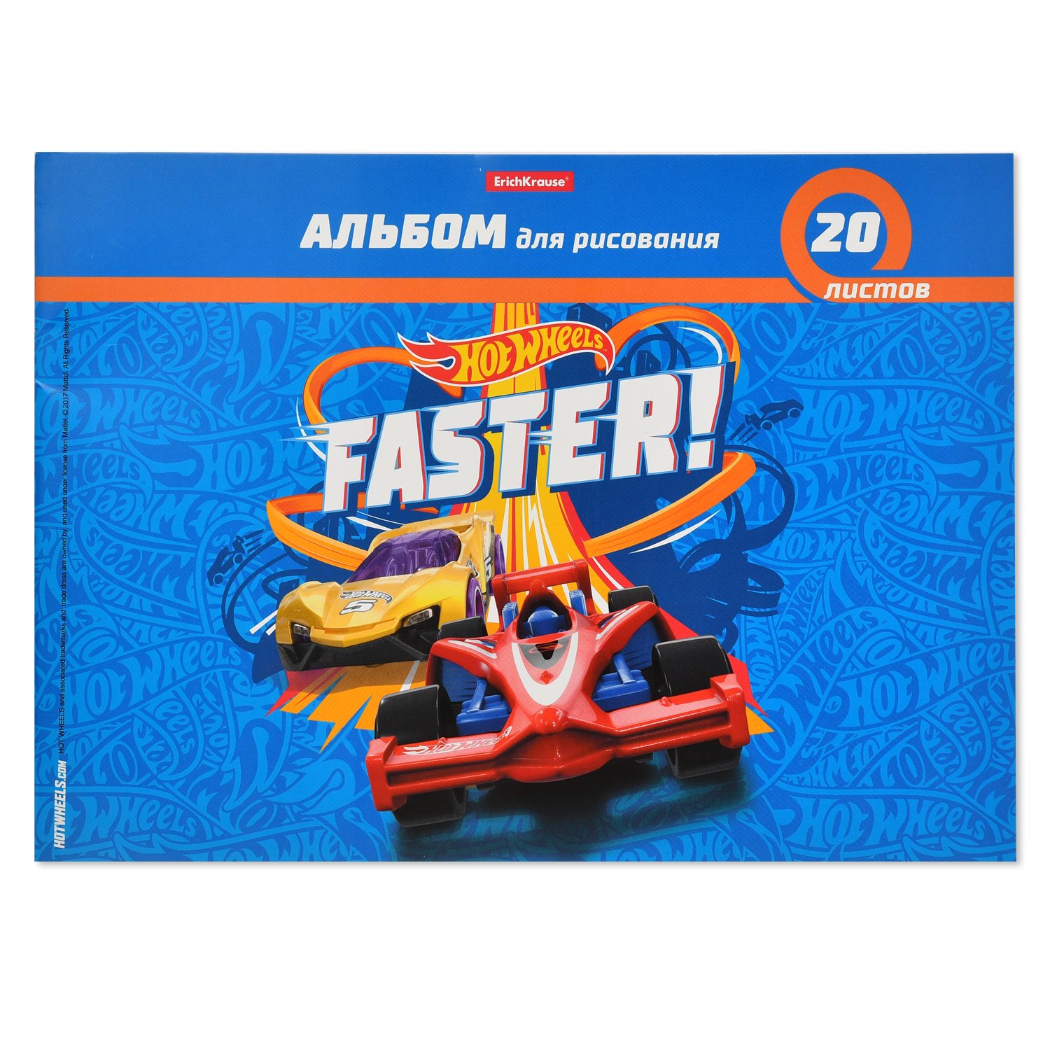 Альбом Barbie Hot Wheels Faster А4 40л в ассортименте 45150 - фото 2