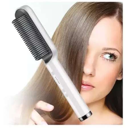 Расческа-выпрямитель для волос CASTLELADY плойка для волос Straight comb-FH 909 Белый 45ВТ