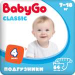 Подгузники Baby Go Maxi 7-18кг 64шт