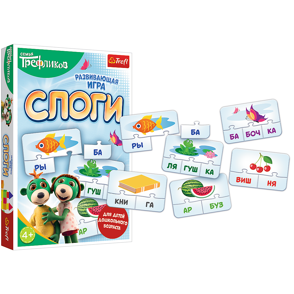 Игра настольная Trefl Слоги - фото 4