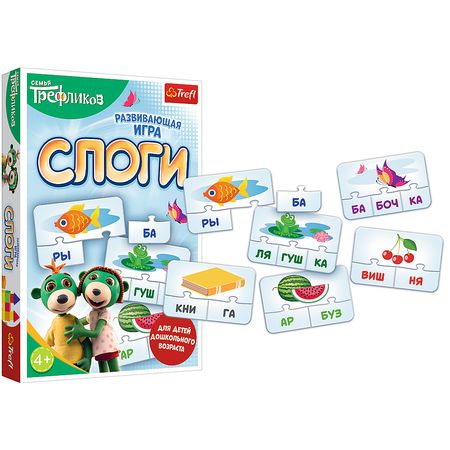 Игра настольная Trefl Слоги