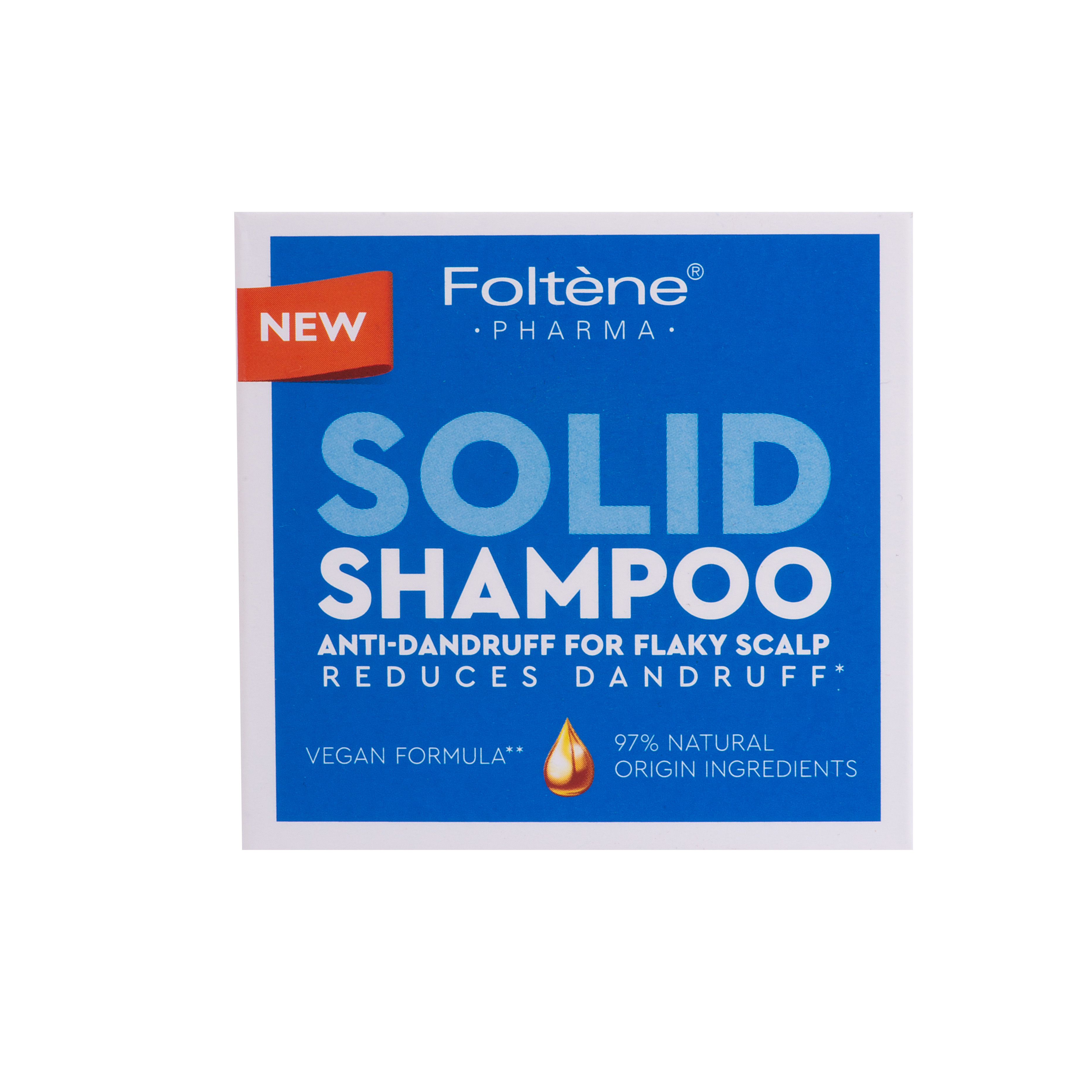 Твердый шампунь Foltene против перхоти - Solid Shampoo Anti Dandruff 75g - фото 3