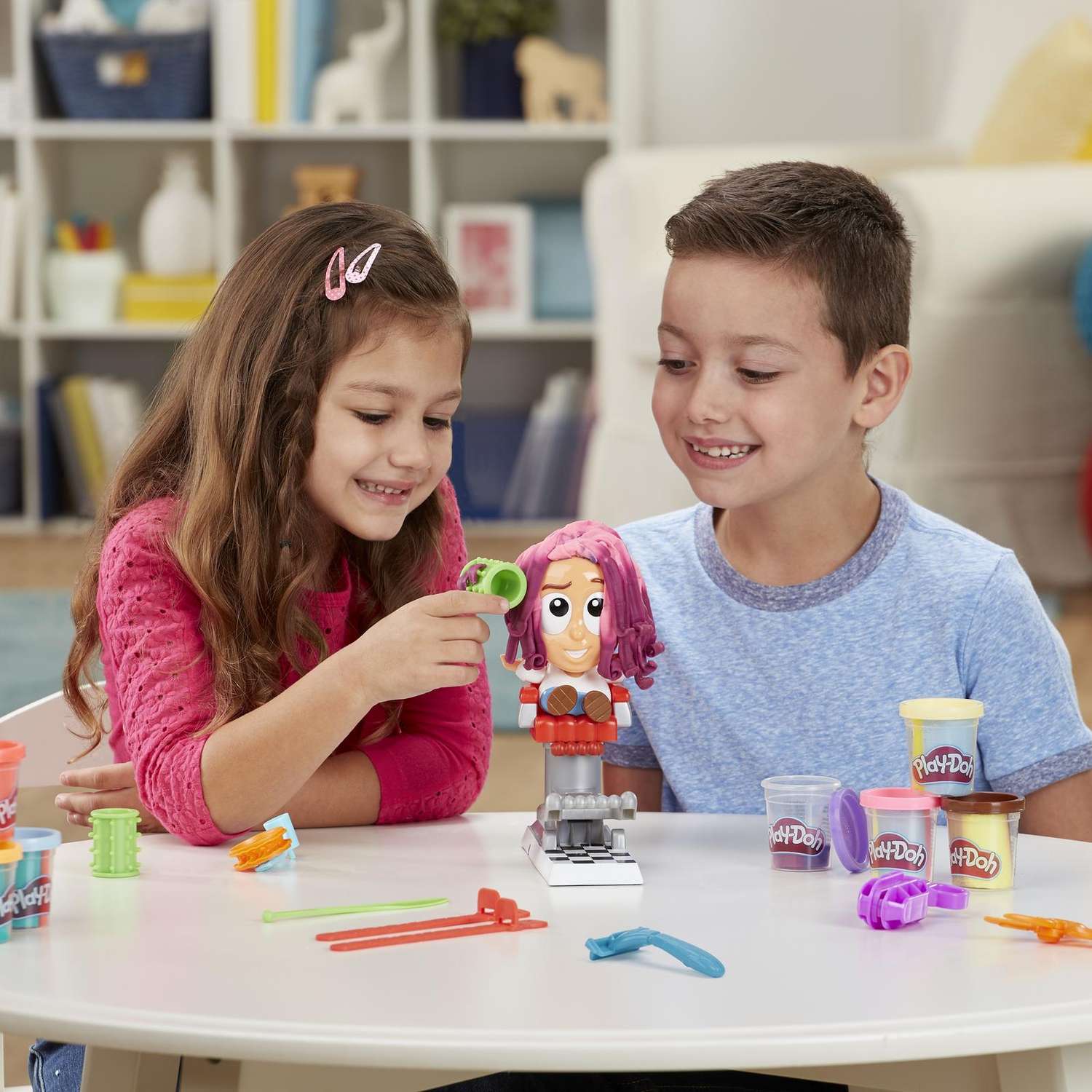 Набор игровой Play-Doh Сумасшедшие прически F12605L0 - фото 11