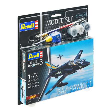 Сборная модель Revell Британский учебный лёгкий штурмовик Hawk T1