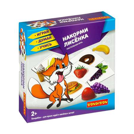 Настольная игра Bondibon Накорми лисёнка