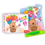 Пазл Дрофа-Медиа Baby Puzzle Мишка и воздушные шары из 12 элементов 3844