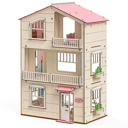 Кукольный домик с мебелью M-WOOD Орион
