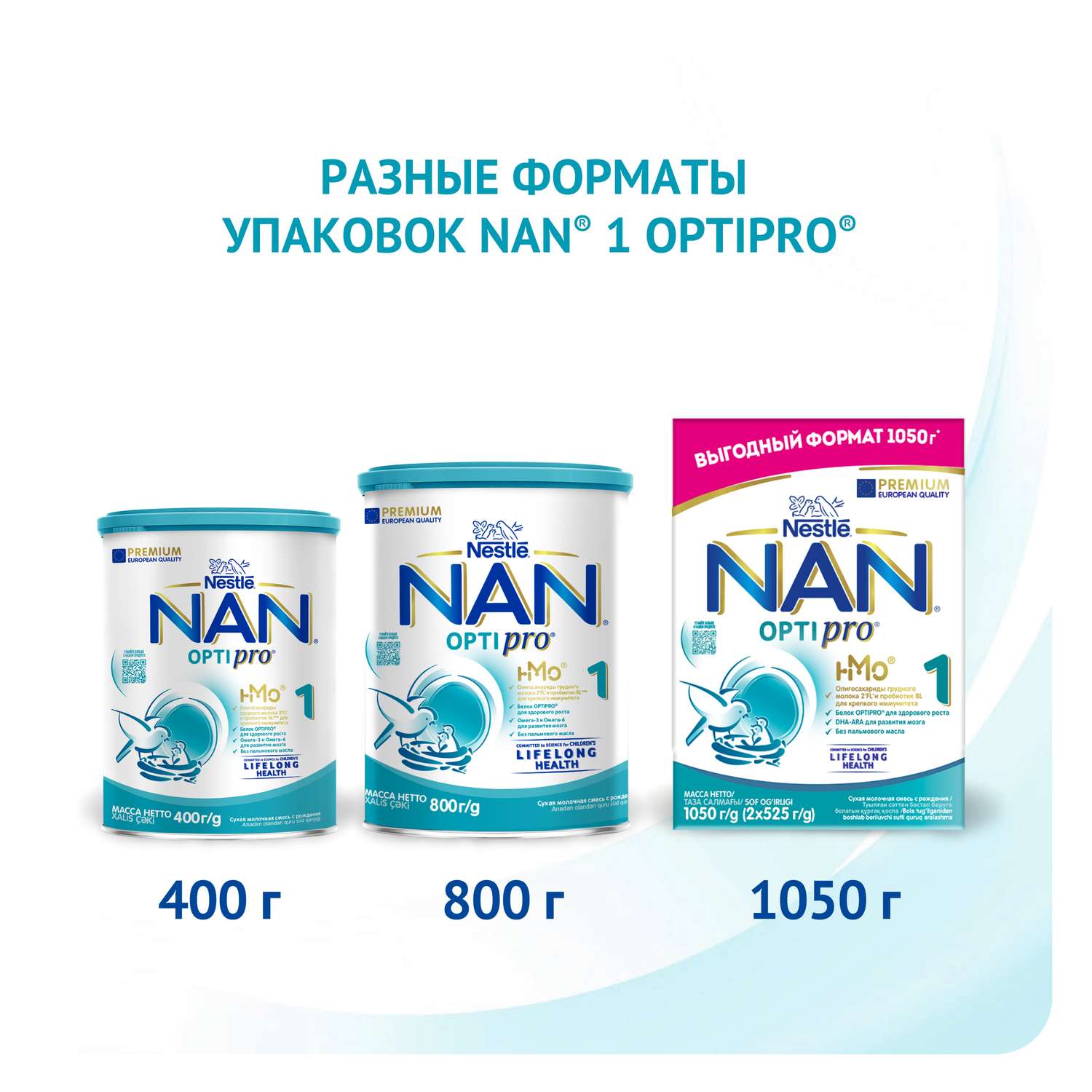 Смесь NAN 1 400г с 0месяцев - фото 13