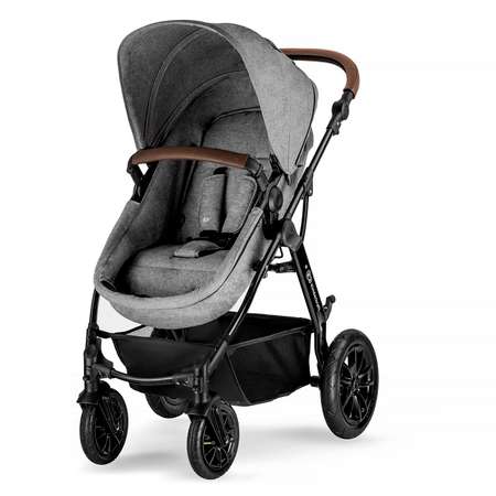 Коляска 3 в 1 Kinderkraft Moov Grey Melange KKWMOOVGRYM0NC