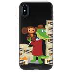 Силиконовый чехол Mcover для смартфона Apple iPhone XS Max Союзмультфильм Ушастая находка