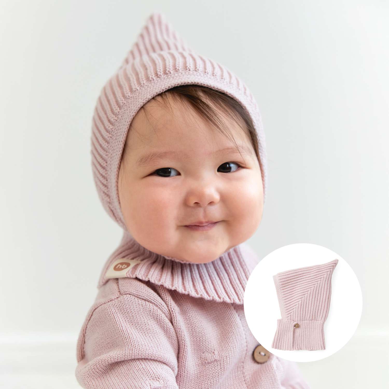 Шапка-шлем Happy Baby 88513-pink - фото 7