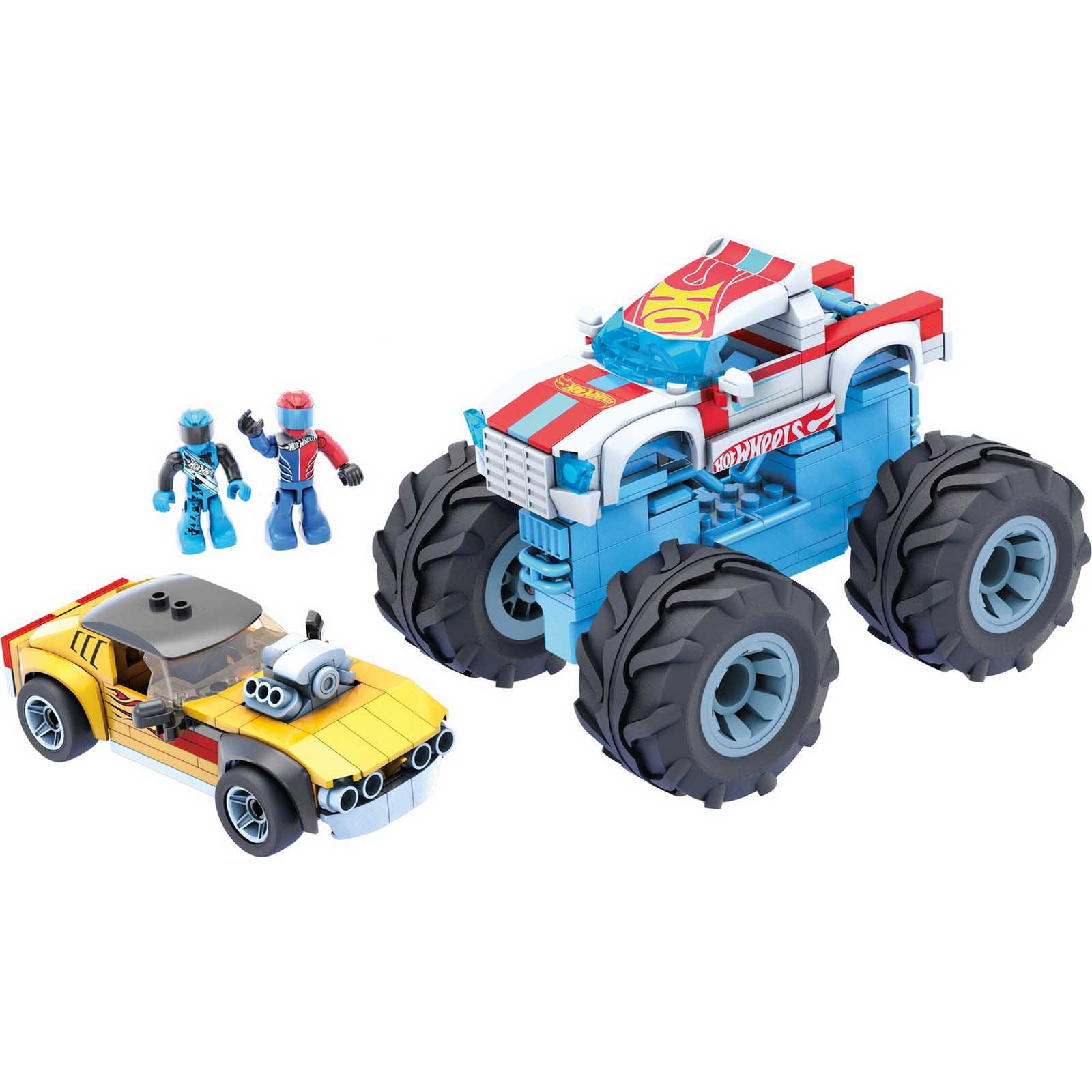 Конструктор Mega Construx Hot Wheels Роджер Доджер и Гонщик GYG22 - фото 1