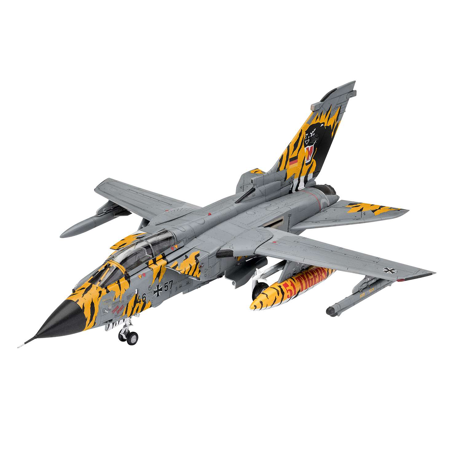 Сборная модель Revell Истребитель-бомбардировщик Tornado ECR Tigermeet 2018 03880 - фото 1