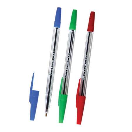 Ручки шариковые СТАММ СТАММ 111 3 цв. стержень 0,7