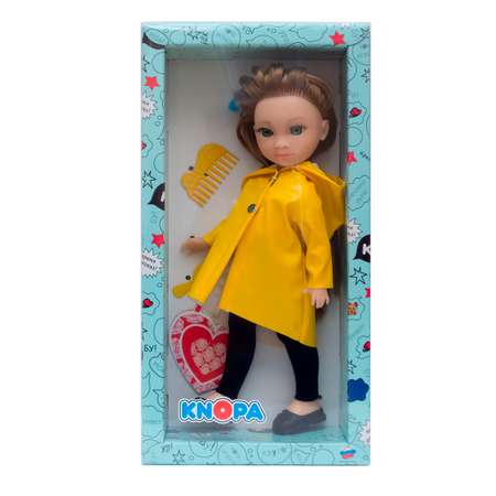 Кукла KNOPA Мишель под дождем