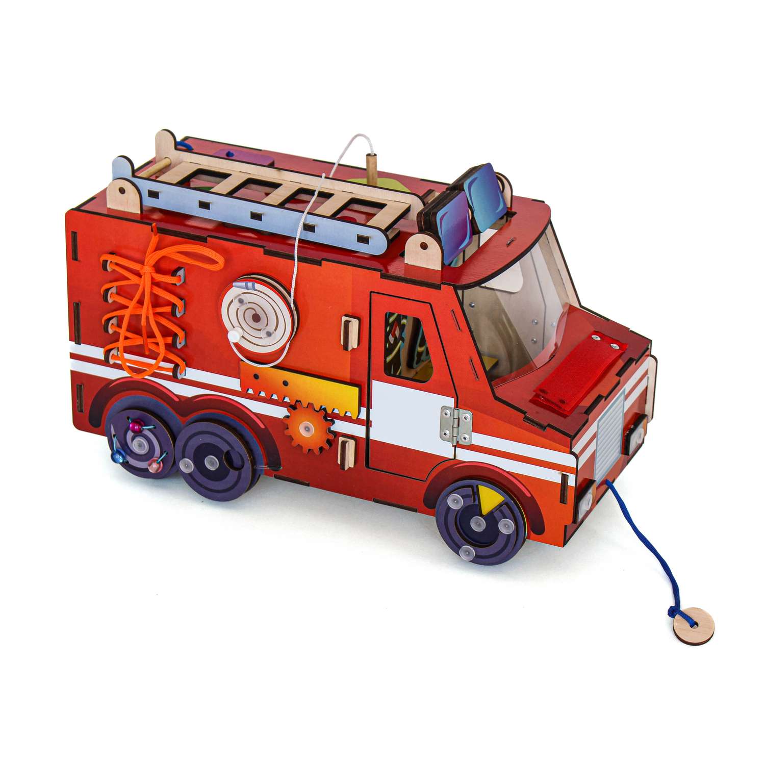 Бизиборд Мастер игрушек Пожарная машина 0782 - фото 1