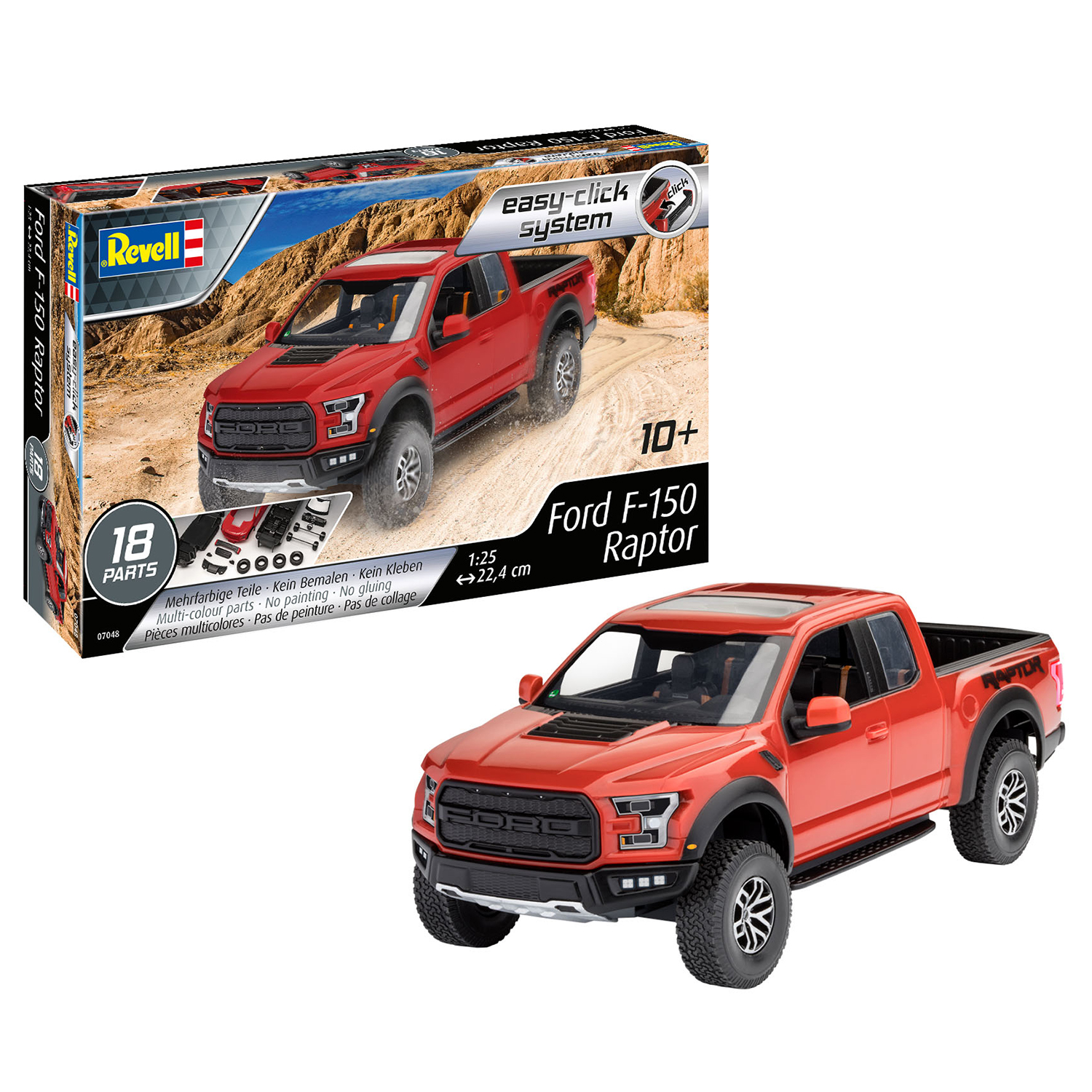 Сборная модель Revell Автомобиль Ford F-150 Raptor купить по цене 4109 ₽ в  интернет-магазине Детский мир