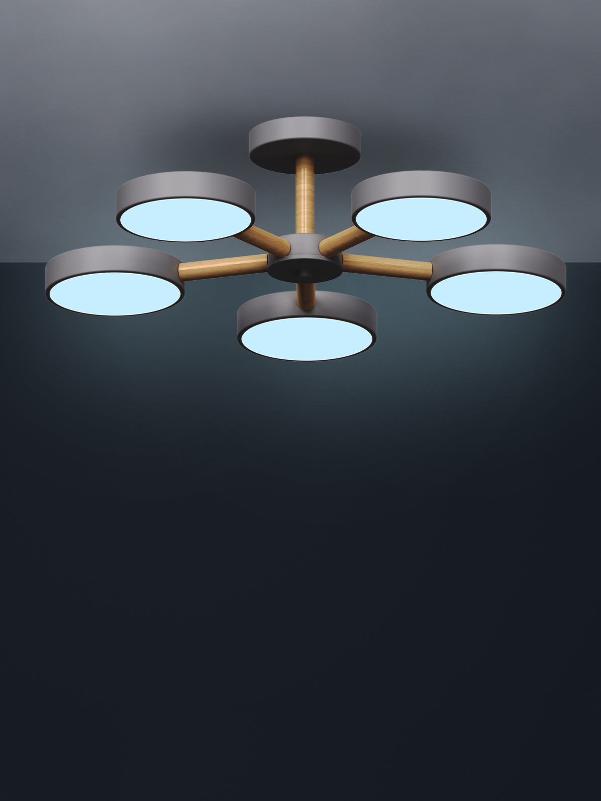Светильник светодиодный Wedo Light потолочный 90W серый LED - фото 8