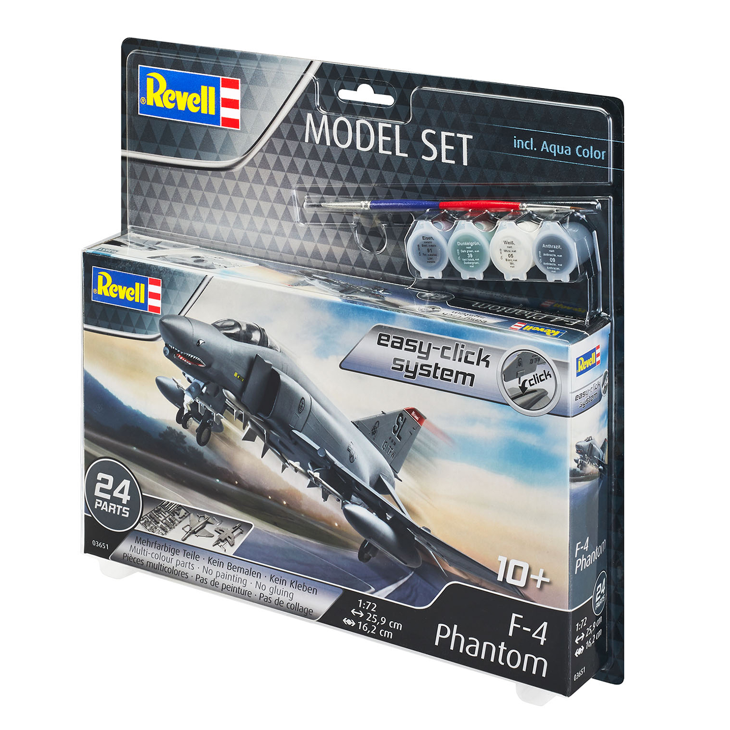 Модель для сборки Revell Истребитель-перехватчик F-4E Phantom 63651 - фото 4