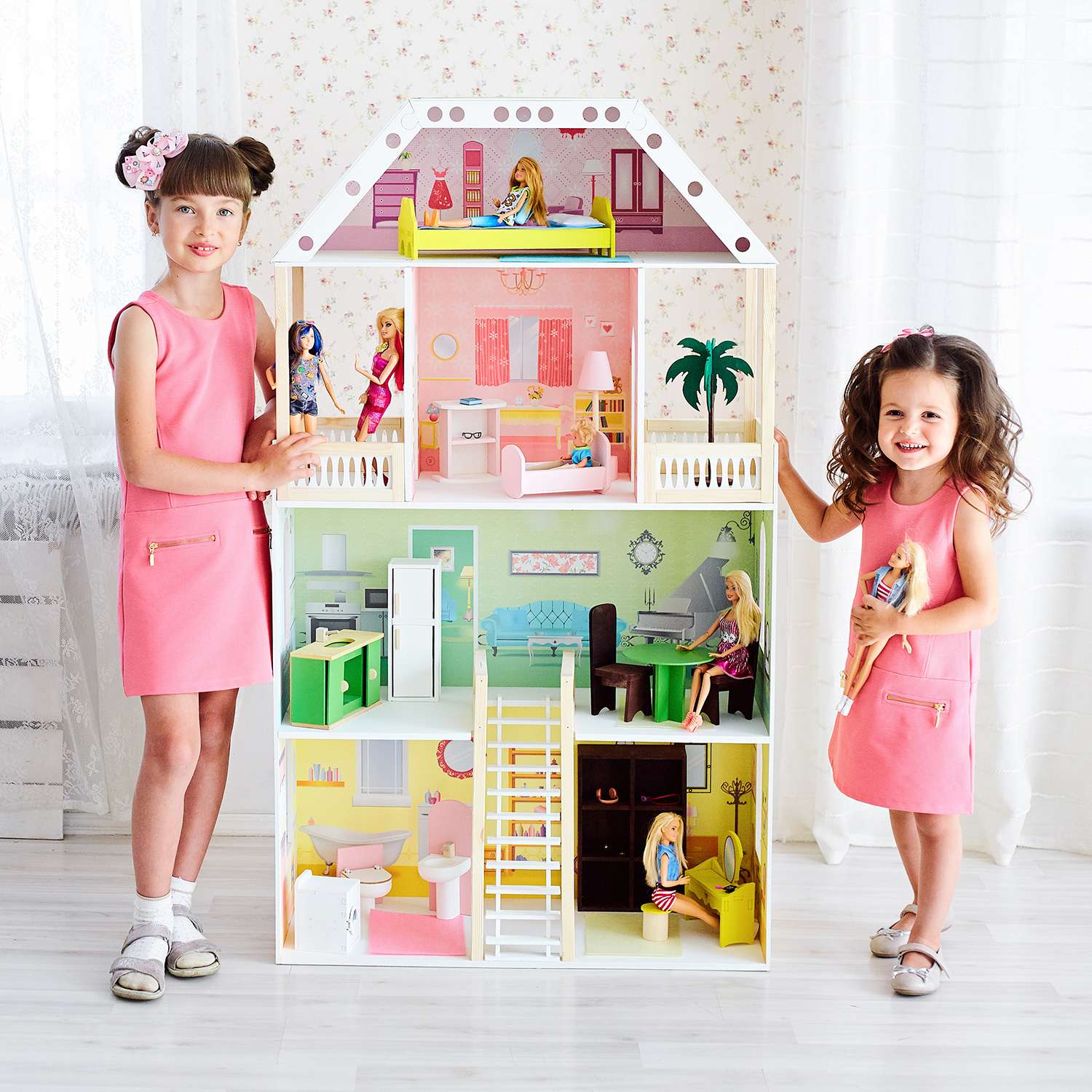 Кукольный домик Paremo Поместье Шервуд с мебелью 16 предметов PD318-01 PD318-01 - фото 1