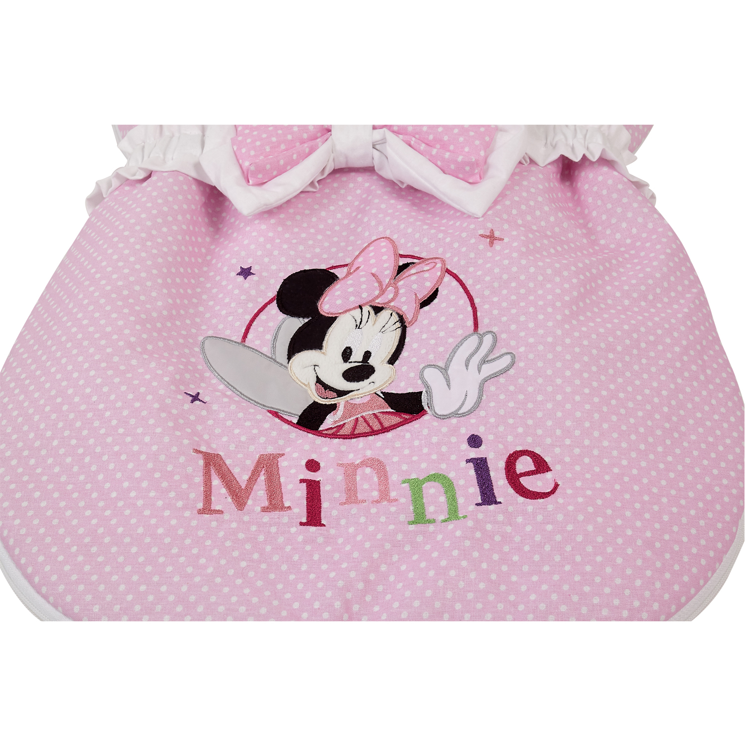 Конверт Polini kids Disney baby Минни Маус Фея демисезонный Розовый - фото 19