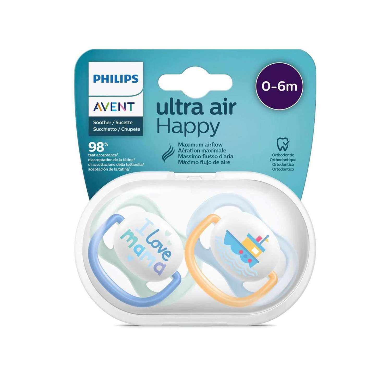 Пустышка Philips AVENT SCF080/01 - фото 1