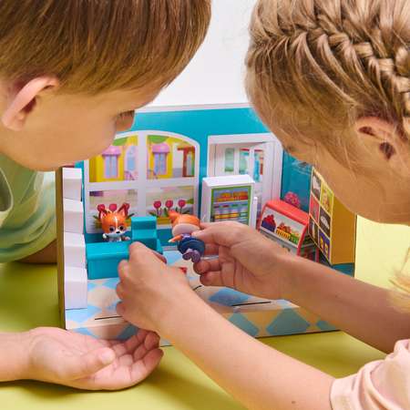 Игровой набор Кошечки-собачки тележки и корзинки, касса