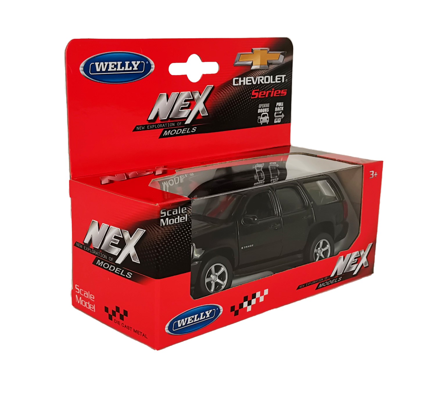 Автомобиль Welly Chevrolet инерционный в ассортименте 43607W - фото 20