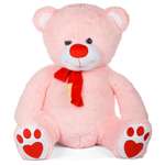 Мягкая игрушка Тутси Медведь Лапочкин игольчатый 60 см розовый