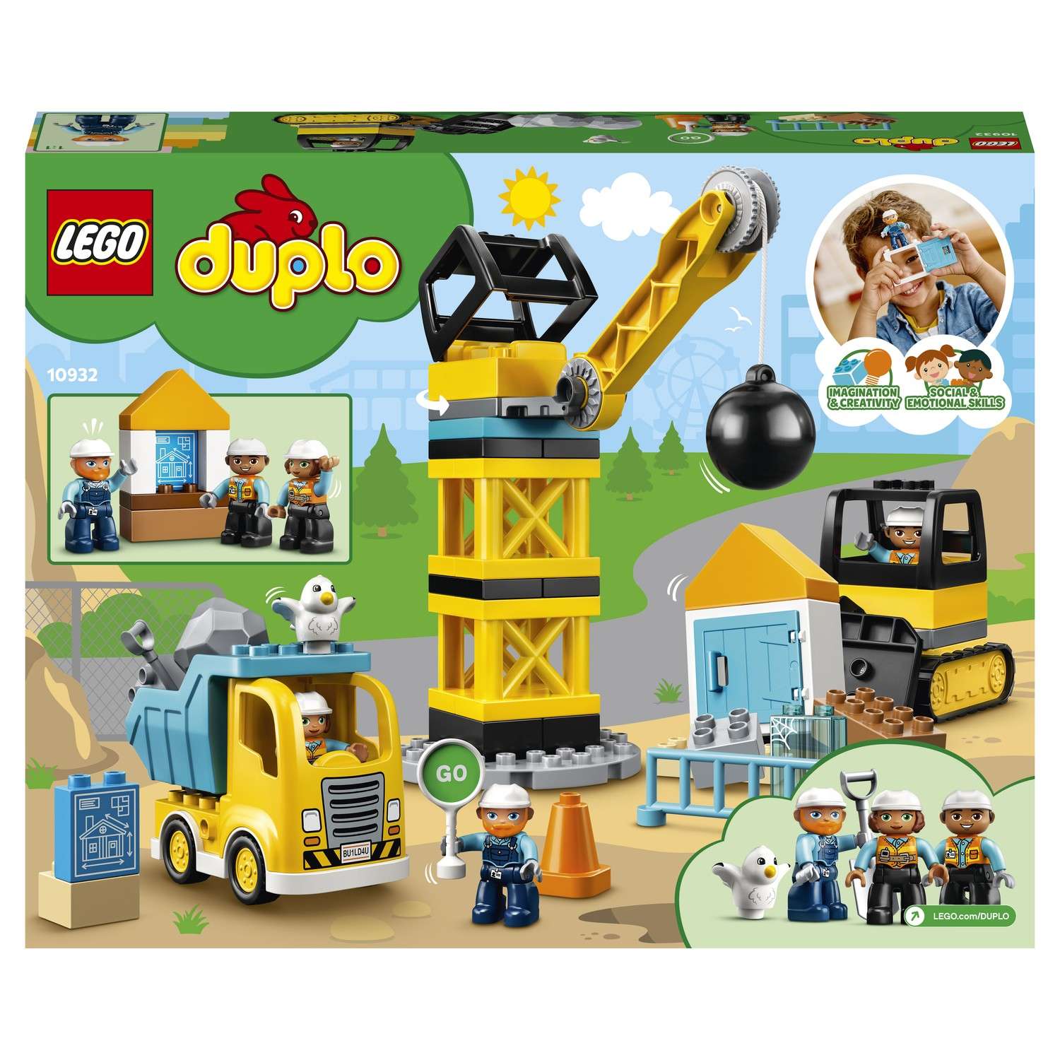 Конструктор LEGO DUPLO Шаровой таран 10932 - фото 3