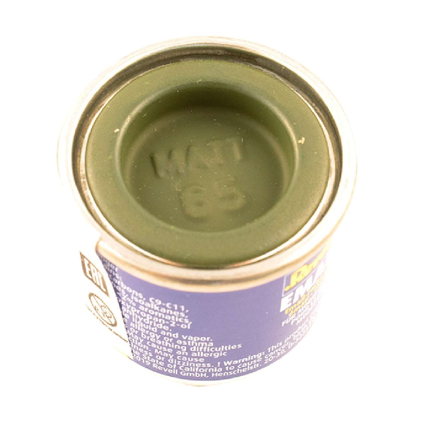 Краска Revell бронзово-зеленая РАЛ 6031 матовая 32165 - фото 1