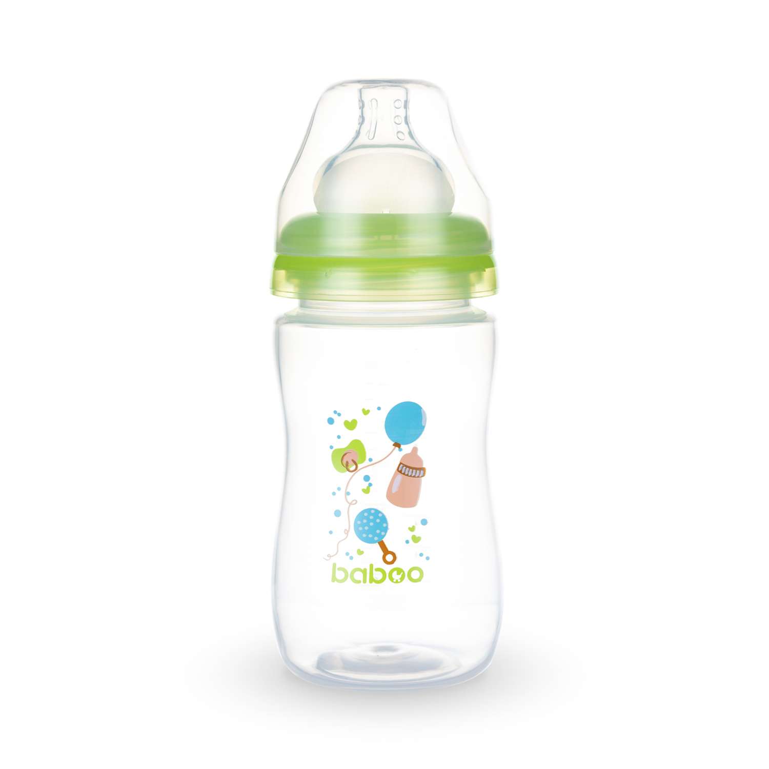 Бутылочка BABOO Baby Shower 230мл 3-106 - фото 1