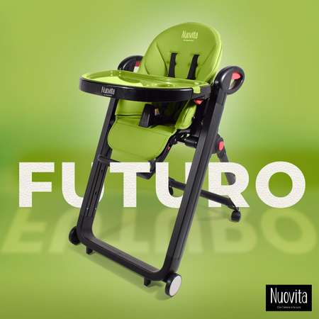 Стульчик для кормления Nuovita Futuro Nero Verde