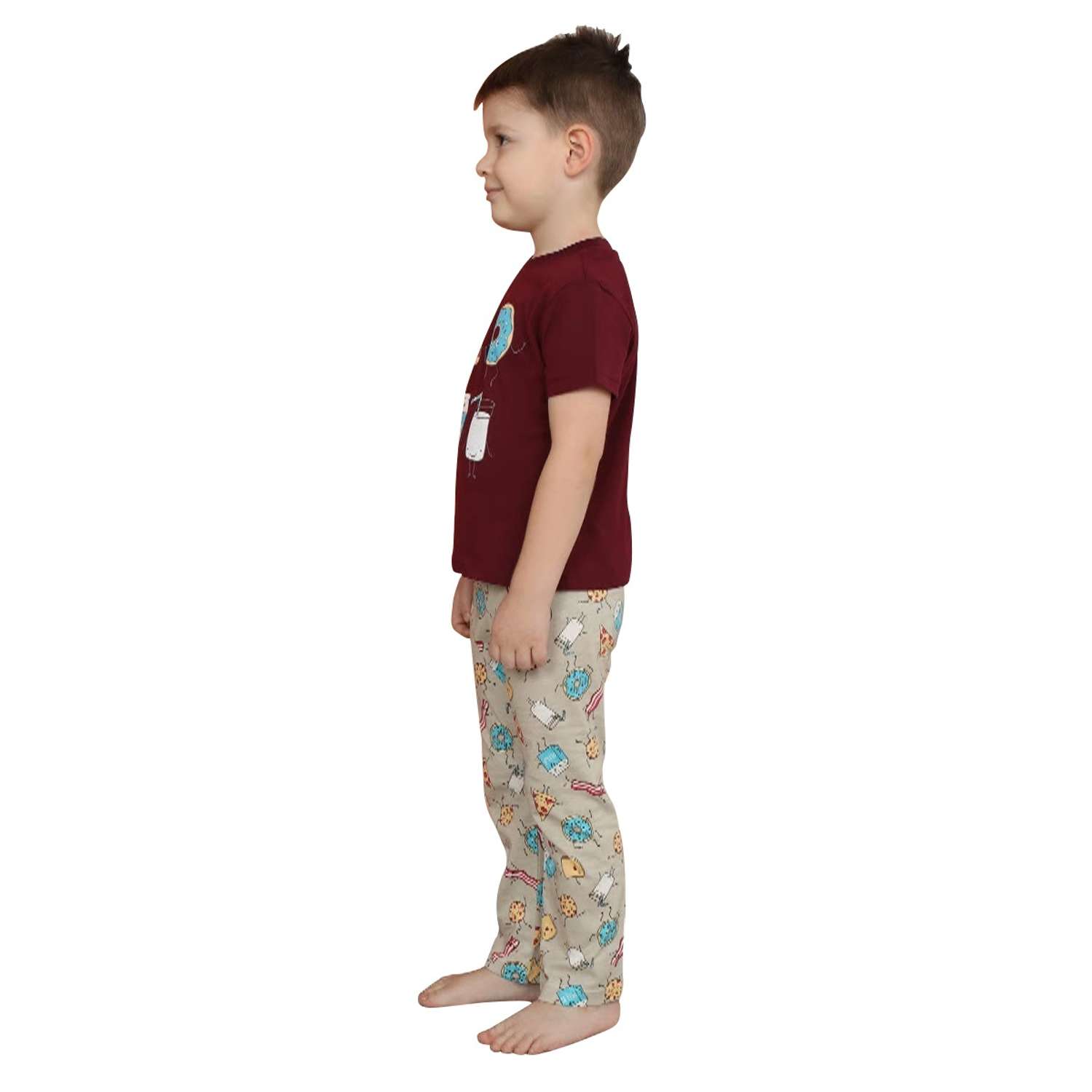 Пижама T-SOD DTS7181/бордовый - фото 2