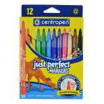 Фломастеры Centropen perfect trio 12 цветов