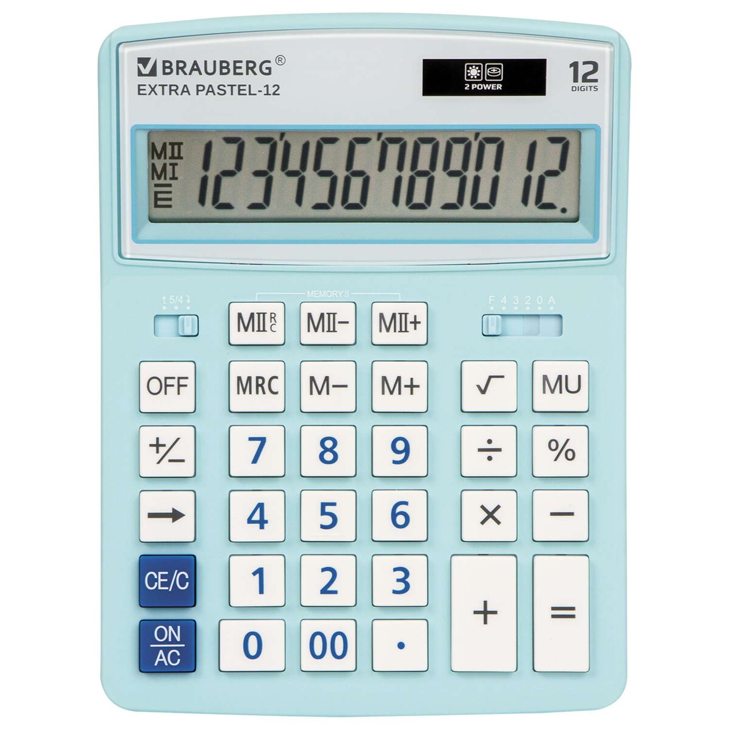 Калькулятор настольный Brauberg электронный 12 разрядов - фото 1