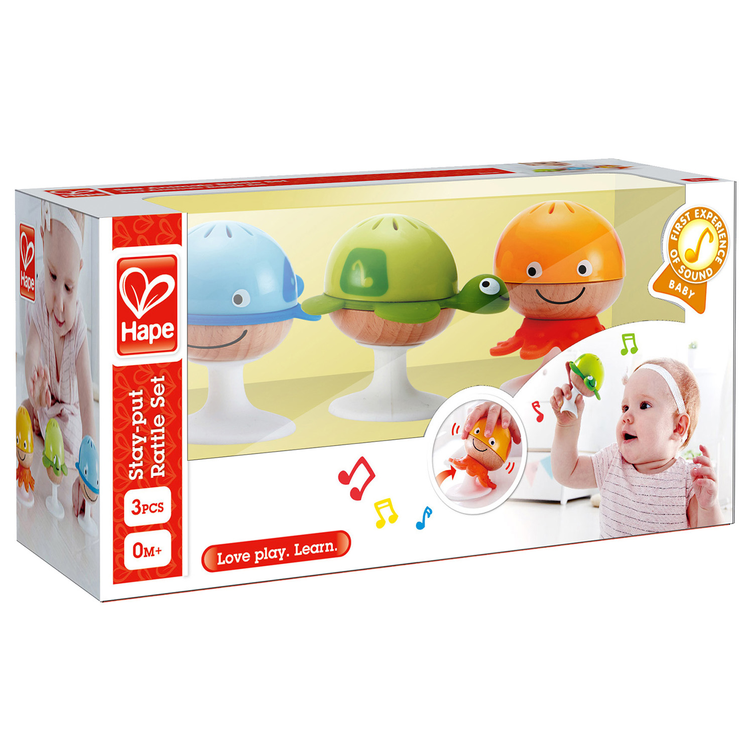 Игрушки для малышей HAPE Морские друзья 3 предмета E0330_HP - фото 10